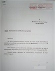 Demande de certificat de propriété